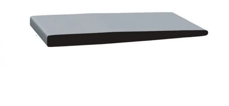 2877ST-50 – CLEAN SEAL Slide Out Seal, Wiper 2-3/4 Inch Width x 1/4 Inch Thickness x 50 Foot Length Black EPDM (Ethyl...